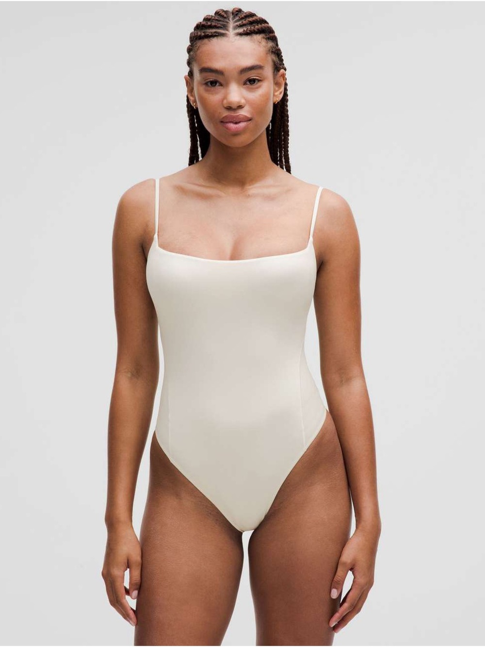 NWT Lululemon Wundermost Ultra-Soft Nulu Square Neck Spaghetti Strap Bodysuit